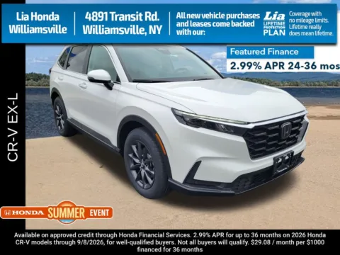 White 2026 Honda CR-V EX-L for sale in Buffalo, NY
