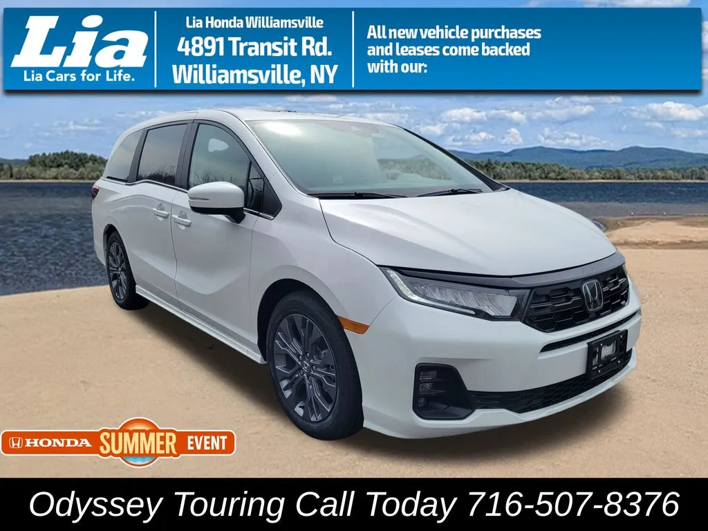 White 2026 Honda Odyssey Touring for sale in Buffalo, NY