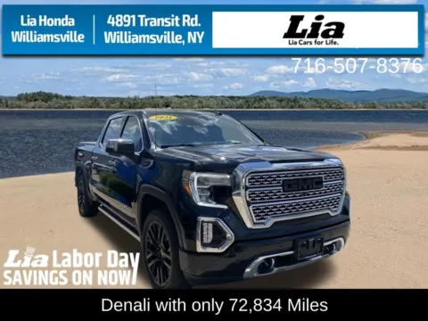 Black 2021 GMC Sierra 1500 Denali for sale in Buffalo, NY
