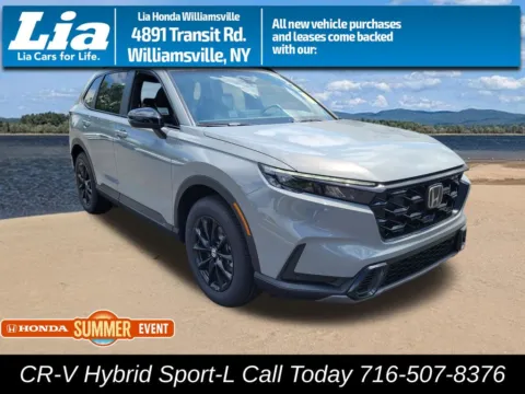 Gray 2026 Honda CR-V Hybrid Sport-L for sale in Buffalo, NY