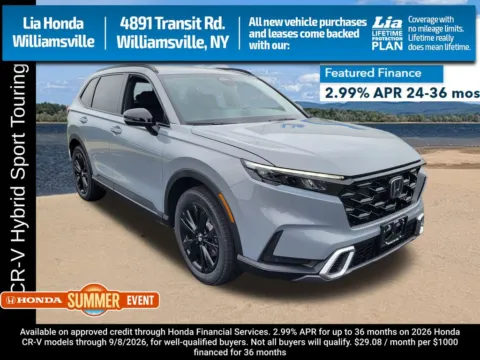 Gray 2026 Honda CR-V Hybrid Sport Touring for sale in Buffalo, NY