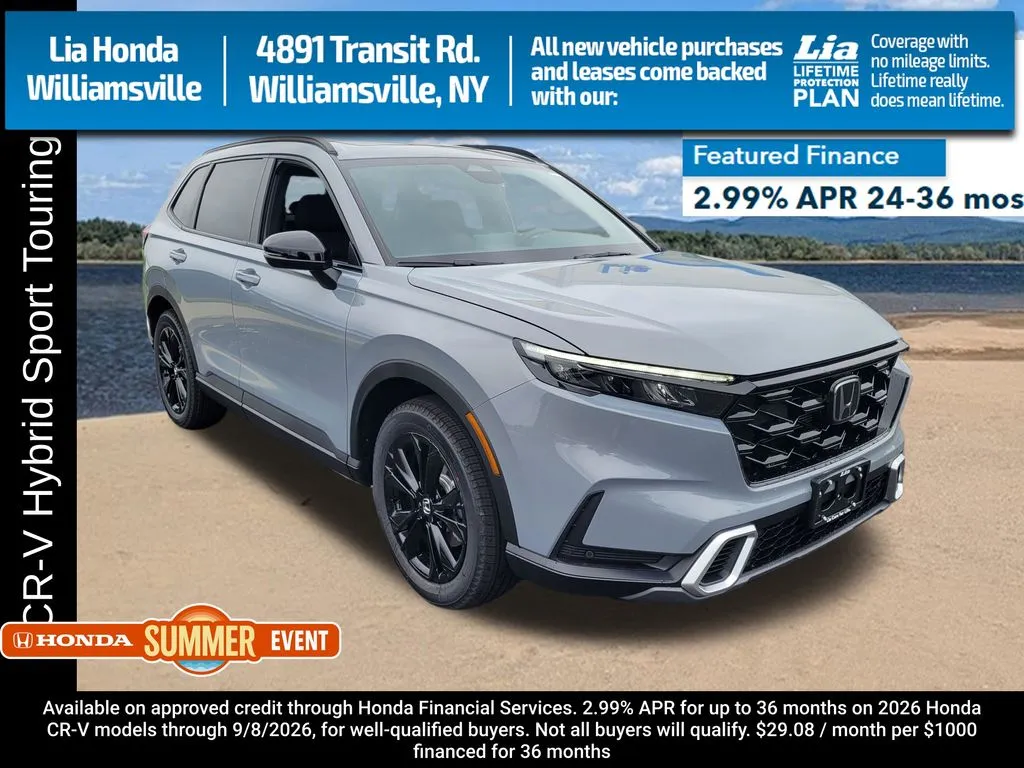 Gray 2026 Honda CR-V Hybrid Sport Touring for sale in Buffalo, NY