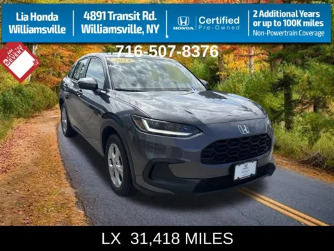 Gray 2024 Honda HR-V LX for sale in Buffalo, NY