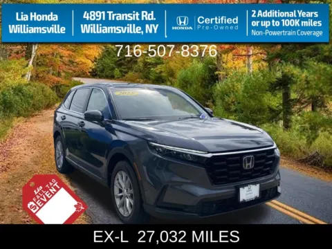 Gray 2025 Honda CR-V EX-L for sale in Buffalo, NY