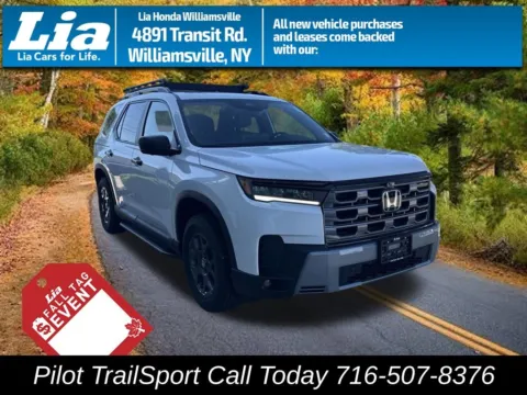 White 2026 Honda Pilot TrailSport for sale in Buffalo, NY