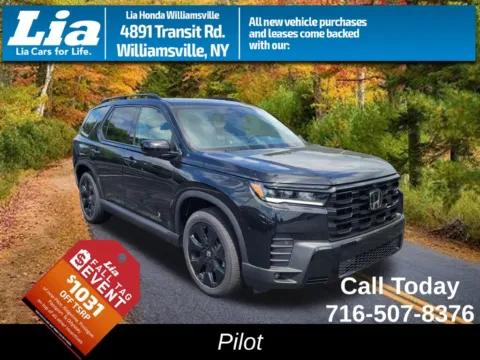 Black 2026 Honda Pilot Black Edition for sale in Buffalo, NY