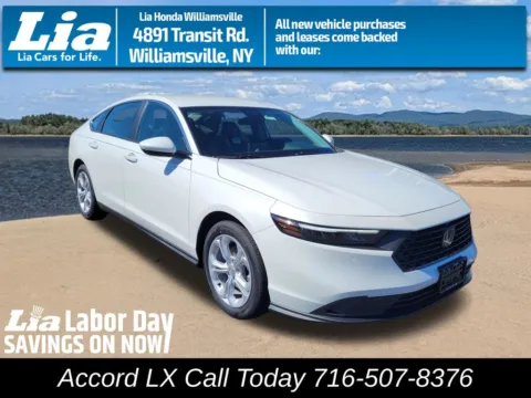 White 2026 Honda Accord LX for sale in Buffalo, NY