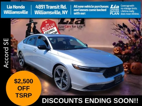 Silver 2026 Honda Accord SE for sale in Buffalo, NY
