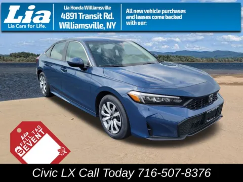 Blue 2026 Honda Civic LX for sale in Buffalo, NY