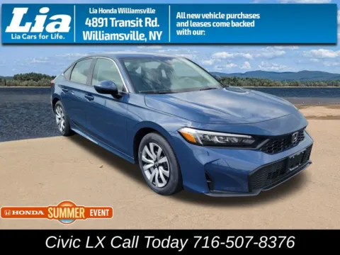 Blue 2026 Honda Civic LX for sale in Buffalo, NY