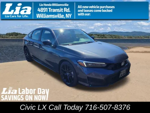 White 2026 Honda Civic LX for sale in Buffalo, NY