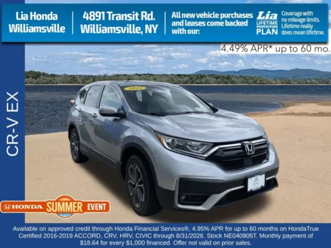 Silver 2022 Honda CR-V EX for sale in Buffalo, NY
