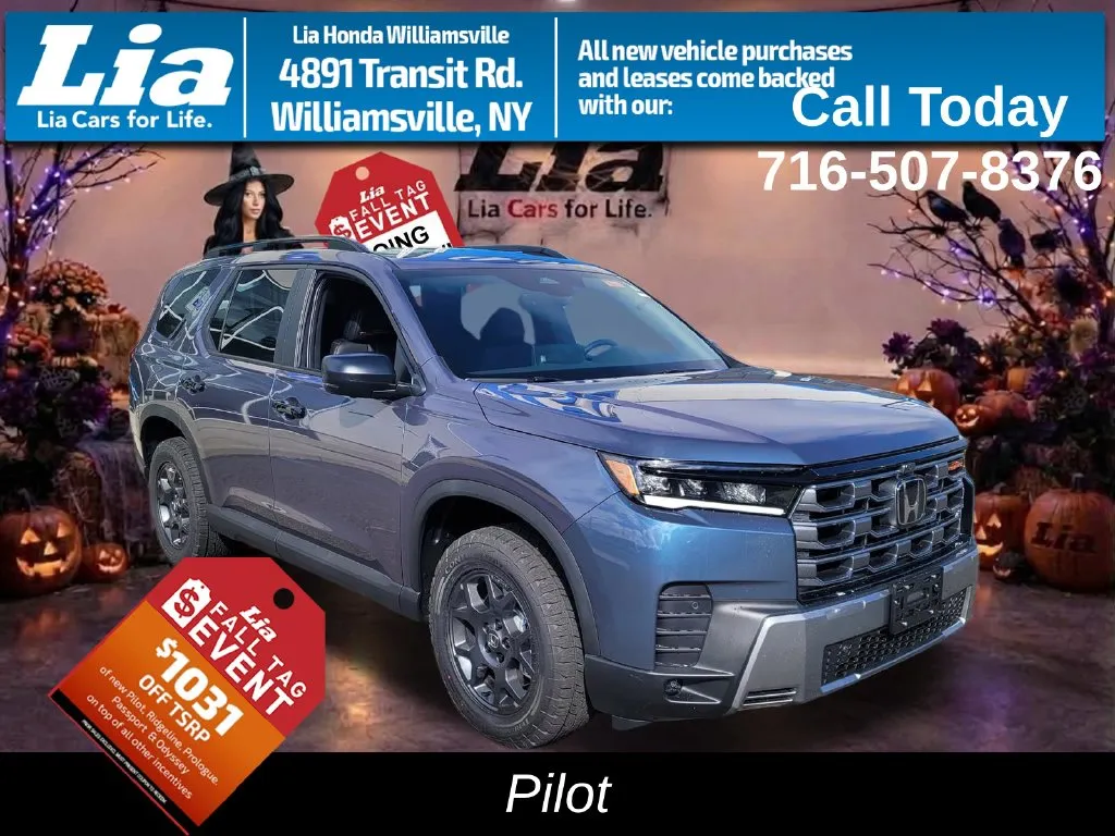 Blue 2026 Honda Pilot TrailSport for sale in Buffalo, NY