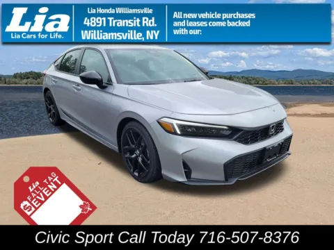 Silver 2026 Honda Civic Sport for sale in Buffalo, NY