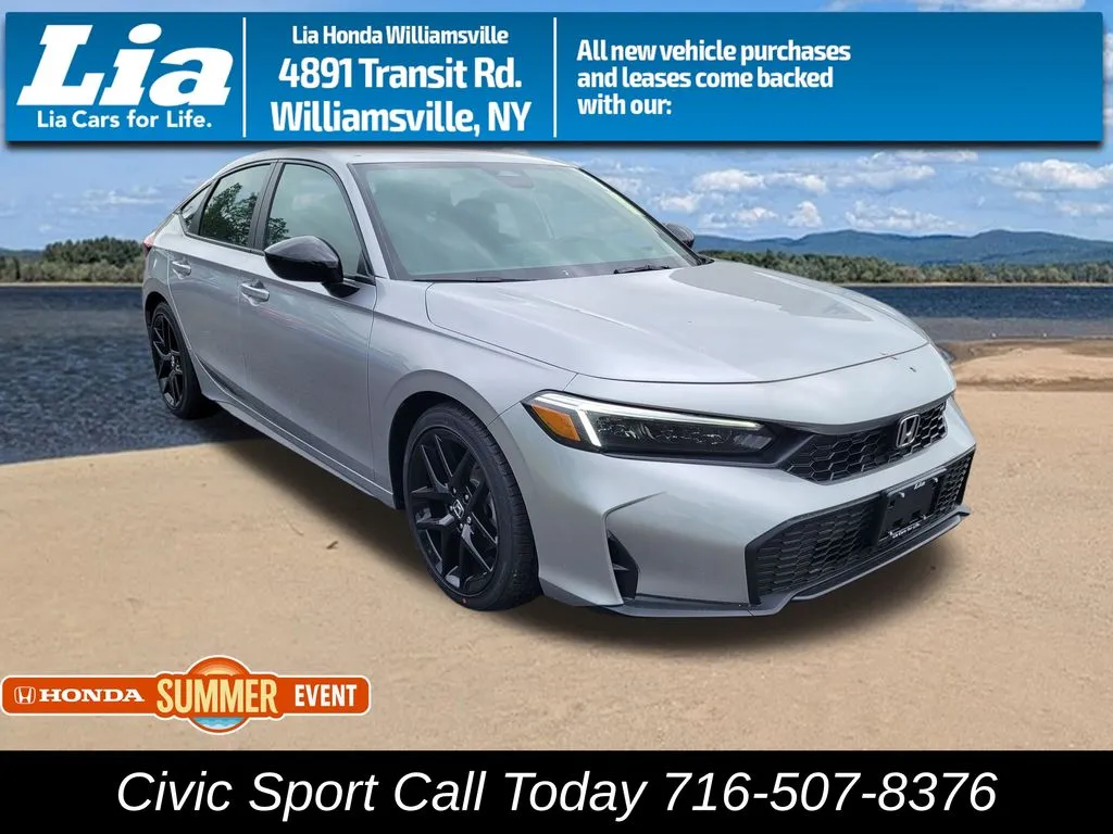 Silver 2026 Honda Civic Sport for sale in Buffalo, NY