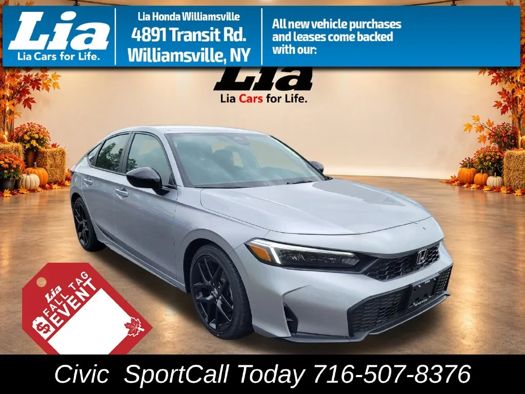 Silver 2026 Honda Civic Sport for sale in Buffalo, NY