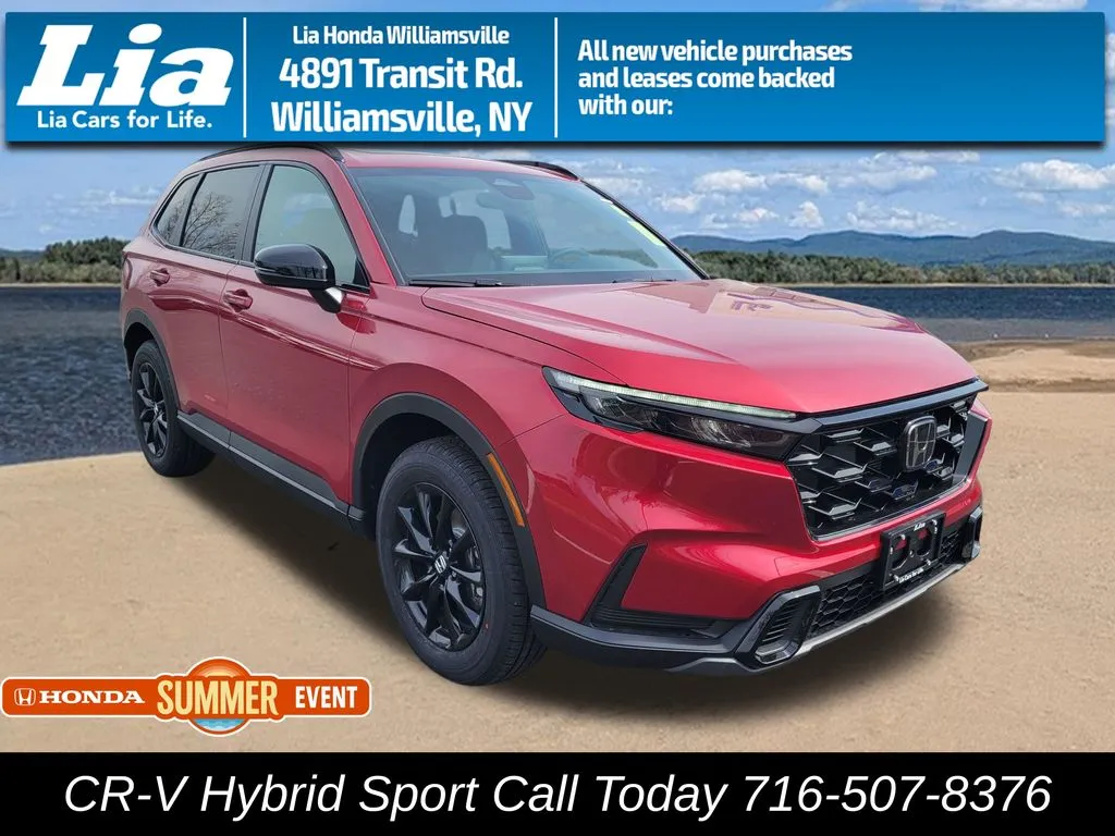 Red 2026 Honda CR-V Hybrid Sport for sale in Buffalo, NY