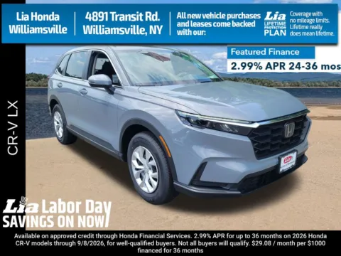 Gray 2026 Honda CR-V LX for sale in Buffalo, NY