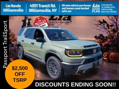 Green 2026 Honda Passport TrailSport for sale in Buffalo, NY