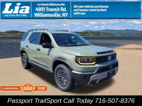 Green 2026 Honda Passport TrailSport for sale in Buffalo, NY