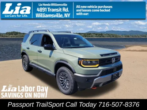 Green 2026 Honda Passport TrailSport for sale in Buffalo, NY