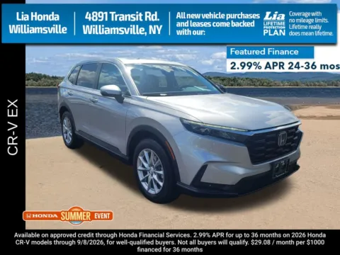 Silver 2026 Honda CR-V EX for sale in Buffalo, NY