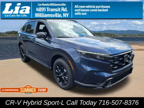 Blue 2026 Honda CR-V Hybrid Sport-L for sale in Buffalo, NY