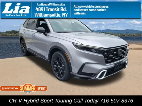 Silver 2026 Honda CR-V Hybrid Sport Touring for sale in Buffalo, NY