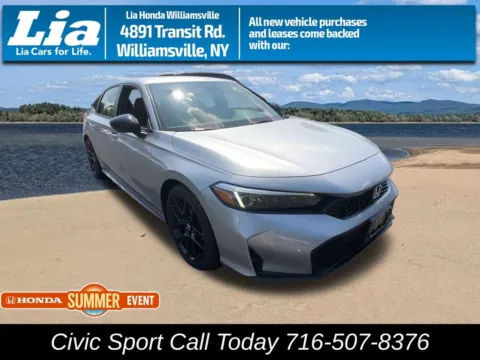 Silver 2026 Honda Civic Sport for sale in Buffalo, NY
