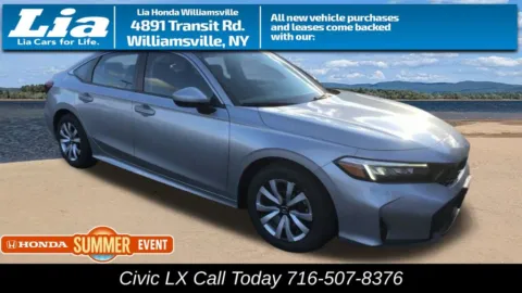 Silver 2026 Honda Civic LX for sale in Buffalo, NY