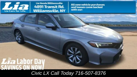 Silver 2026 Honda Civic LX for sale in Buffalo, NY