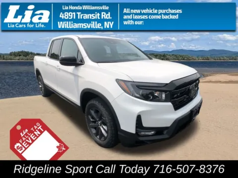 White 2026 Honda Ridgeline Sport for sale in Buffalo, NY