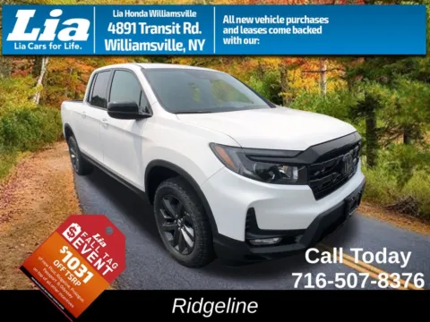 White 2026 Honda Ridgeline Sport for sale in Buffalo, NY