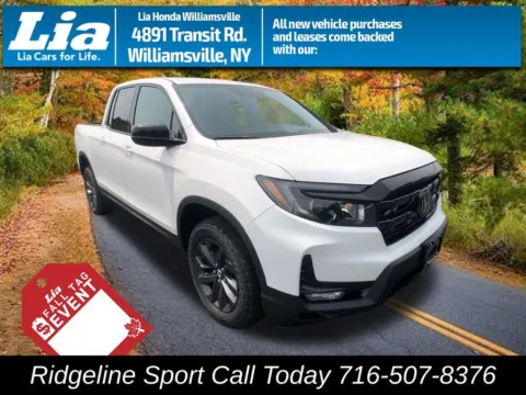 White 2026 Honda Ridgeline Sport for sale in Buffalo, NY