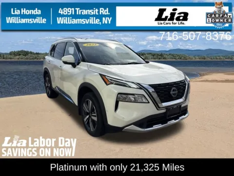 White 2023 Nissan Rogue Platinum for sale in Buffalo, NY