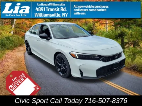 White 2026 Honda Civic Sport for sale in Buffalo, NY