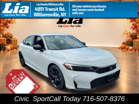 White 2026 Honda Civic Sport for sale in Buffalo, NY