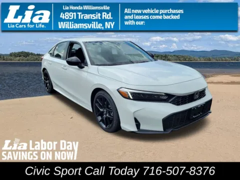 White 2026 Honda Civic Sport for sale in Buffalo, NY