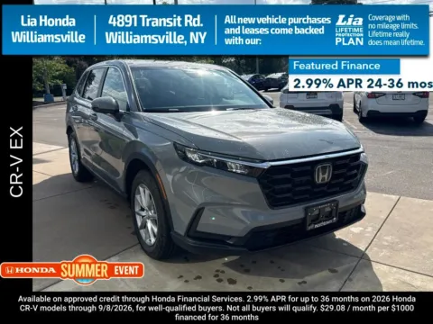 Gray 2026 Honda CR-V EX for sale in Buffalo, NY