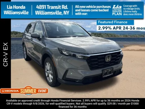 Gray 2026 Honda CR-V EX for sale in Buffalo, NY