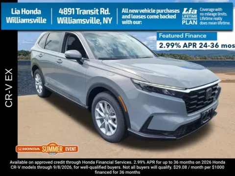 Gray 2026 Honda CR-V EX for sale in Buffalo, NY