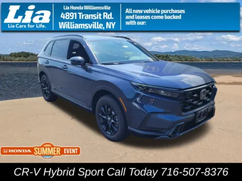 Blue 2026 Honda CR-V Hybrid Sport for sale in Buffalo, NY