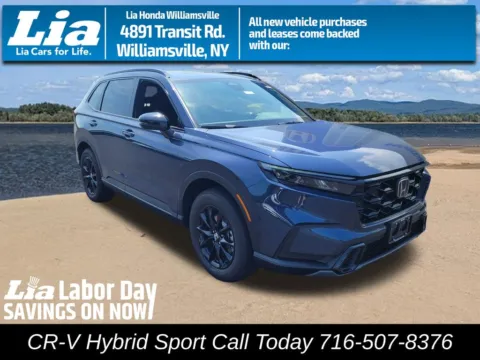 Blue 2026 Honda CR-V Hybrid Sport for sale in Buffalo, NY