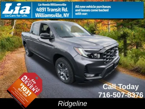 Gray 2026 Honda Ridgeline TrailSport for sale in Buffalo, NY