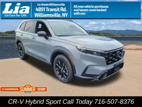 Gray 2026 Honda CR-V Hybrid Sport for sale in Buffalo, NY