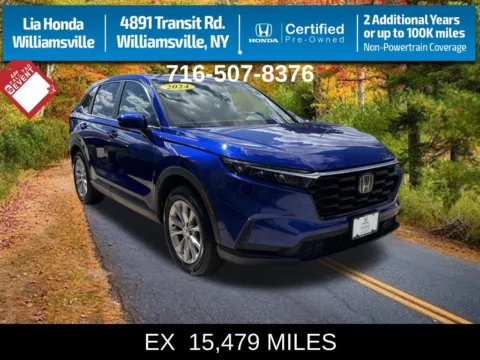 Blue 2024 Honda CR-V EX for sale in Buffalo, NY