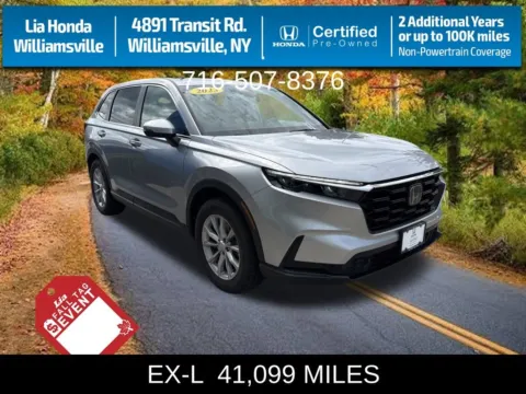Silver 2023 Honda CR-V EX-L for sale in Buffalo, NY