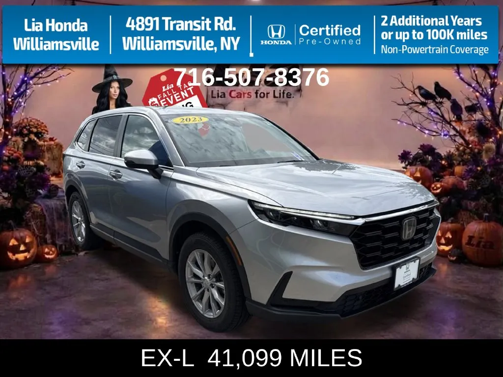 Silver 2023 Honda CR-V EX-L for sale in Buffalo, NY