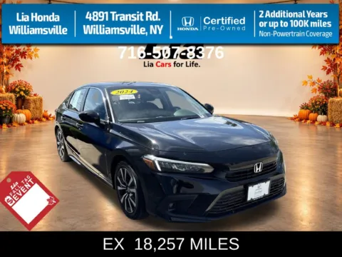 Black 2024 Honda Civic EX for sale in Buffalo, NY
