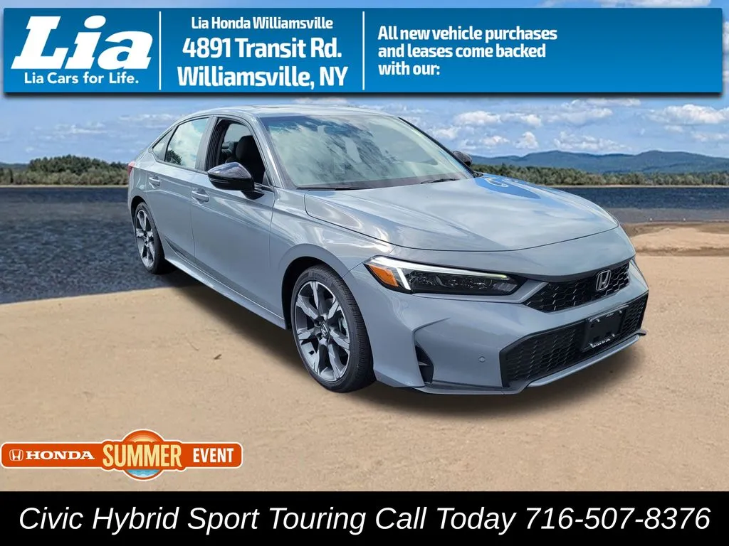 Gray 2026 Honda Civic Hybrid Sport Touring for sale in Buffalo, NY